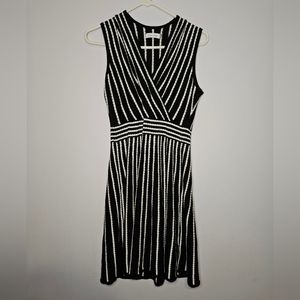 Calvin Klein knit striped dress